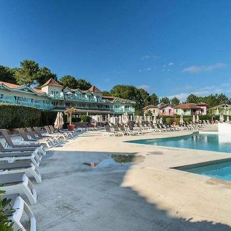 Maison Sur Golf Avec Piscine Chauffee A Lacanau Ocean Bagian luar foto