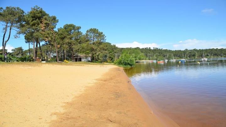 Maison Sur Golf Avec Piscine Chauffee A Lacanau Ocean Bagian luar foto